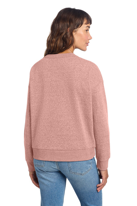 District® Women’s Perfect Tri® Fleece V-Neck Sweatshirt