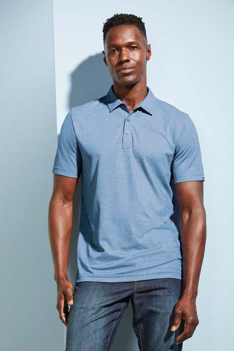 TravisMathew Oceanside Heather Polo