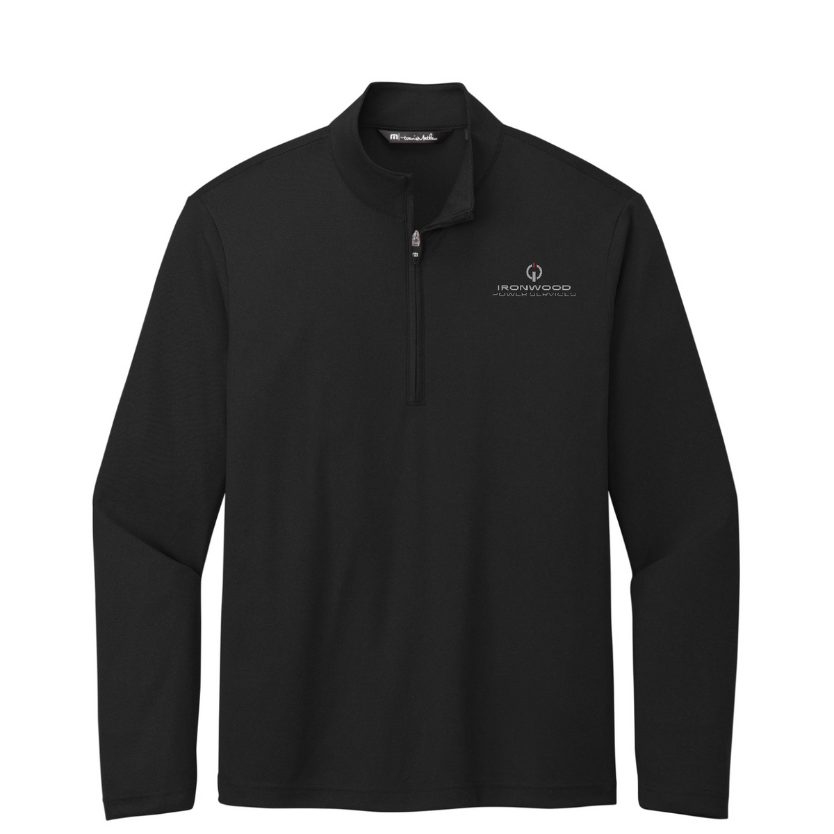 TravisMathew Coto Performance 1/4-Zip — Black