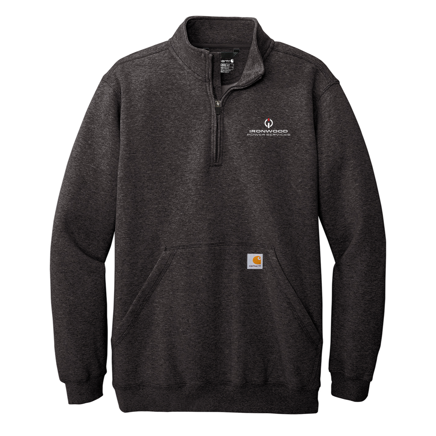Carhartt® Midweight 1/4-Zip Mock Neck Sweatshirt