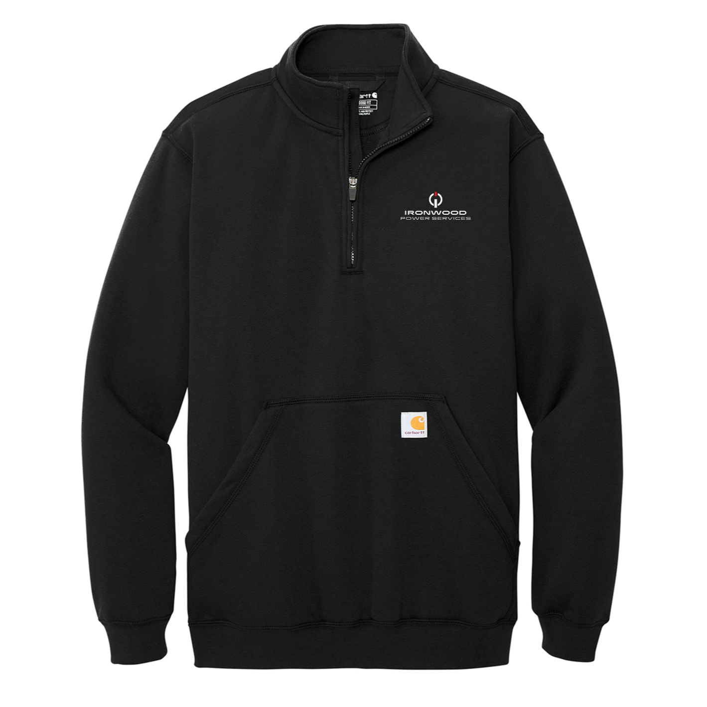 Carhartt® Midweight 1/4-Zip Mock Neck Sweatshirt