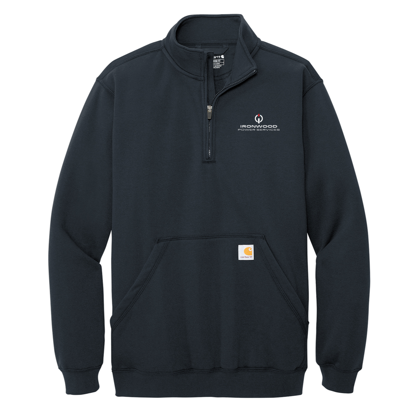 Carhartt® Midweight 1/4-Zip Mock Neck Sweatshirt